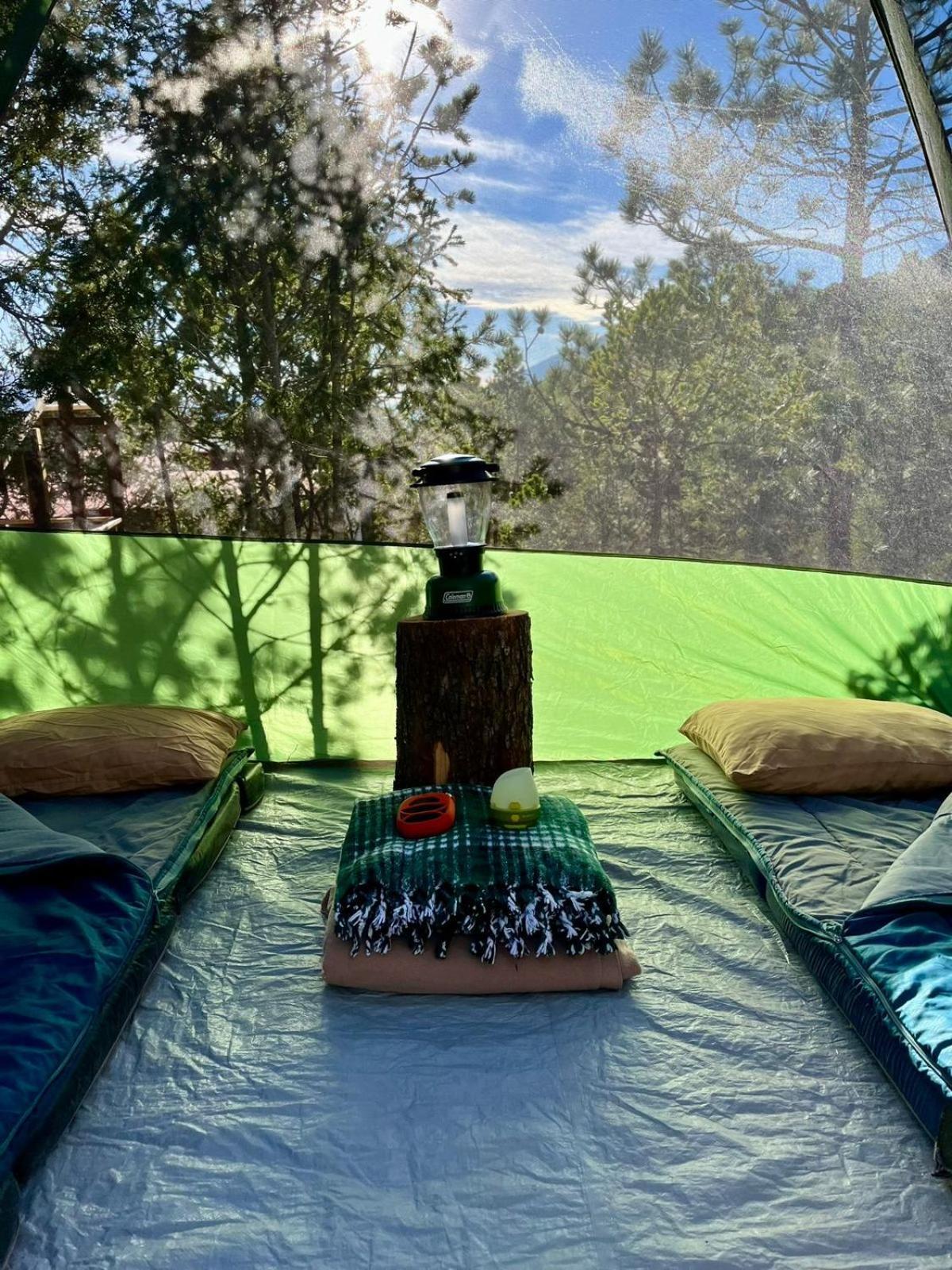 Camping En La Sierra De Arteaga Los Lirios Exterior photo